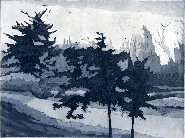 Eau forte et aquatinte sur papier hahnemühle 300g/m2