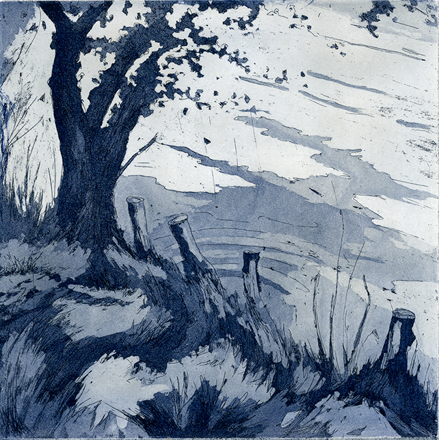 Eau forte et aquatinte sur papier hahnemühle 300g/m2